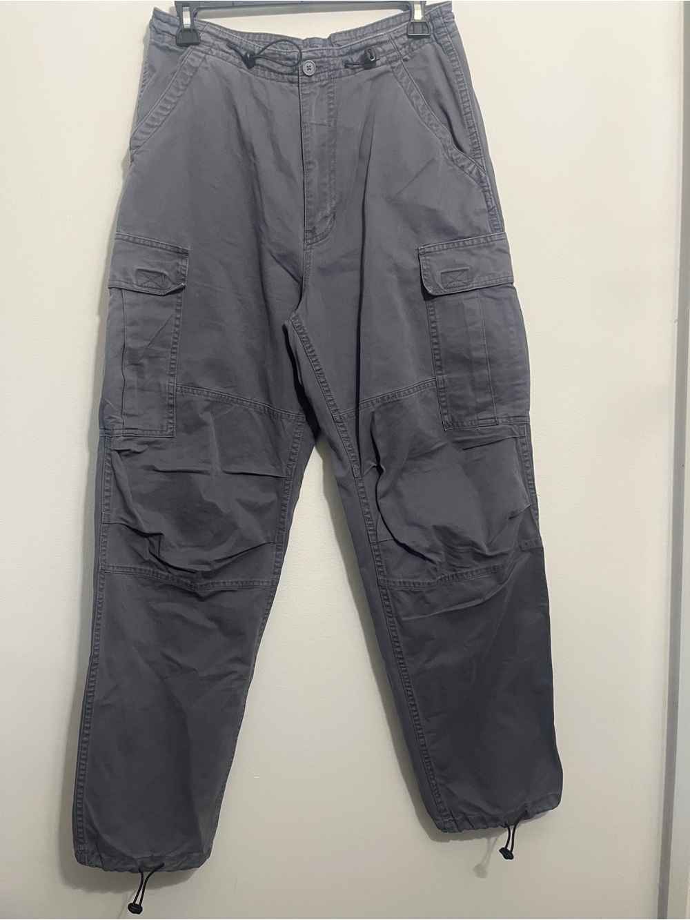 Brandy Melville Cargo Pants - Charcoal One Size